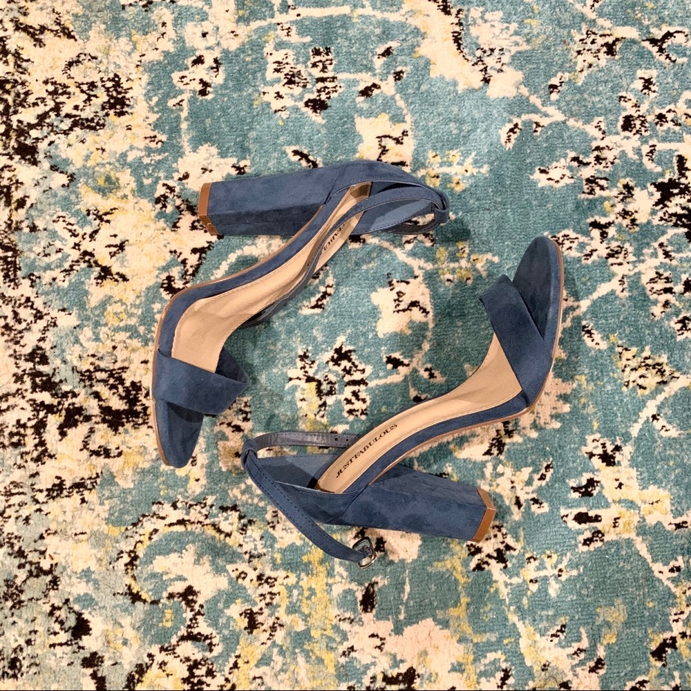 Just Fab opened toed heel
